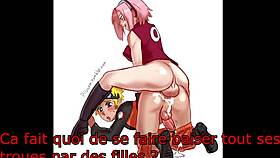 Hentai joi sarada fr & sakura futanari pissplay assplay cei