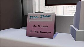 3dgspot - busty blonde bimbo cant resist fucking all her holes compilation 3d animation