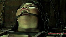 masked babe with perfect body gets hard drubbing in missionary bondage