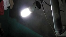 Watch this young mom showering her big boobs.