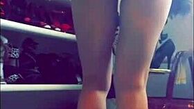 Milf Flashes Panties In Public Anal Sex!