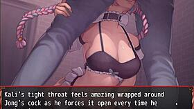 Harem in another world game episode 7 with maid