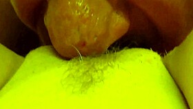 I can't believe my husband is licking my pussy so good, spreading my legs wide!