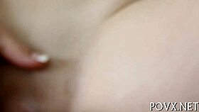 Massive cock amazes naked teen slut with tight pussy