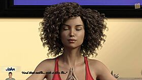 Watch Gorgeous Gina Touch Her Pussy Through Yoga Pants?