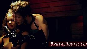 The blonde teen waits for a taxi and gets punished with anal domination in the car