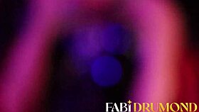 Blonde babe fabidrumond masturbates with anal plug in brazilian solo session