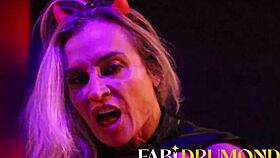 Blonde babe fabidrumond masturbates with anal plug in brazilian solo session