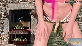 on the edge with that dildo, milf wife teasing her pussy and ass, ready to cum?