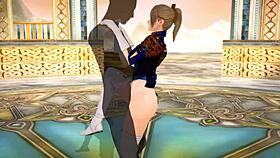 Soulcalibur 3d hentai features relaxing anime fantasy scenes