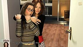 in big city pleasures 13, olivia teases with her big ass in 3d cartoon