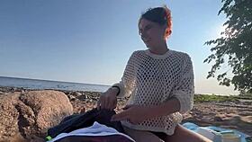 Sun-Soaked Couple’s Quickie on Public Beach Shocks All