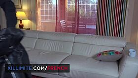 hey, that busty cougar in latex and stockings is totally chasing those young boys for some anal fun