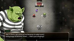 karryn's prison hentai game final naked fight vs captain