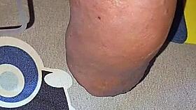 Myanmar Gay CockloverMLM Goes Wild with Homemade Saline Injection on Big Cock!