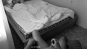 husband was on a night shift and didnt knew that wife cheated him with friend