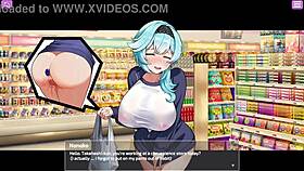 Look At This Busty Delivery Worker Getting Exposed!