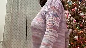 Anna Maria Mature Latina Christmas Special Part 1: Big Tits And Ass Milf Fun