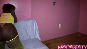 I luv fuckin that double big butt anal slut in doggystle, she's so huge