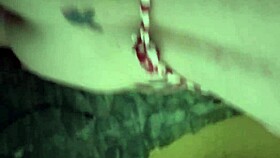 Trans woman sucks huge cock