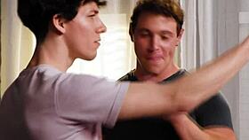 Gay step bros fight then i fuck bareback with rimjob