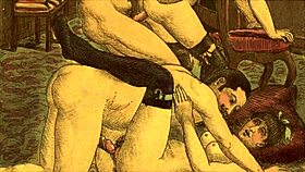 Erotic illustrations from the past