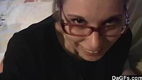 Blonde Whore Gives Amazing Blowjob!