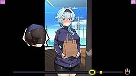 Look At This Busty Delivery Worker Getting Exposed!