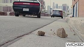 Wicked - Gorgeous Big Tittied Pink Haired Babe Gets Dicked Doggystyle Hard