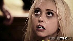 Teen Explodes In Taboo Threeway!