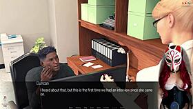 Jessica Oneil flaunts her big tits in stockings and lingerie during Hard News Ep 18.