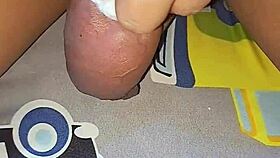 Myanmar Gay CockloverMLM Goes Wild with Homemade Saline Injection on Big Cock!