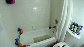 Angel Enjoys Shower Time With Lover