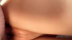 Oily big titty fuck poolside with blowjob and fucking