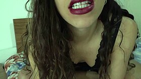 Joi instructing cum in mouth when requested