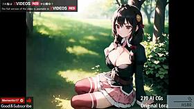 uncensored japanese hentai music video featuring yunyun 210 ai cgs