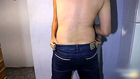 Dry Humping In Leggings Leads To Cum In Pants