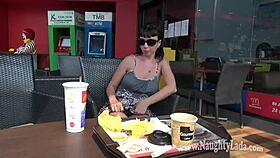 specific: my daring nude walk flashing on public streets