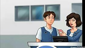 managers daughter sucks my dick behind the front desk