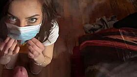 Stepbro Wants His Stepsister Spencer Bradley To Give Him A Blowjob