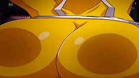 Chica shows off her big boobs