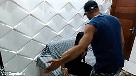 Naughty Blonde Tiny Teen Haley Spades Practicing Blowjob Talent with Stepbrother