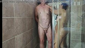 preview hot shave in shower with agarabas and olpr close up