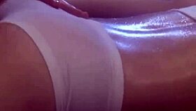 hd massage with oiled legs and insertion challenge