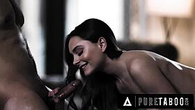 Ex-Girlfriend Becomes Stepsister In Taboo Scene With Aften Opal And Oliver Davis