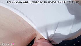 Sloppy wet blowjob and licks balls.