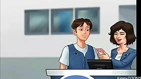 managers daughter sucks my dick behind the front desk