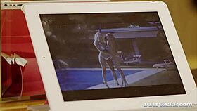 Subil Arch and Victoria Summers intensely anal threesome with big tits and facial