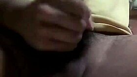 boy gets horny, jerks his cock, and shoots cum everywhere