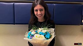 i can’t believe this beauty fucked on a train for cash